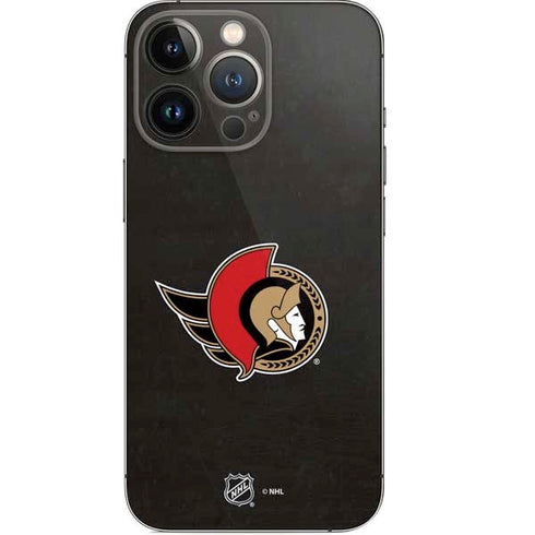 NHL Ottawa Senators Distressed iPhone 14 Pro Skin